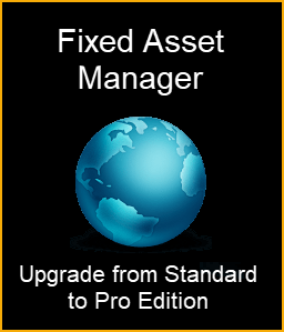 Fixed Asset Manager Upgrade from Standard to Pro Edition
